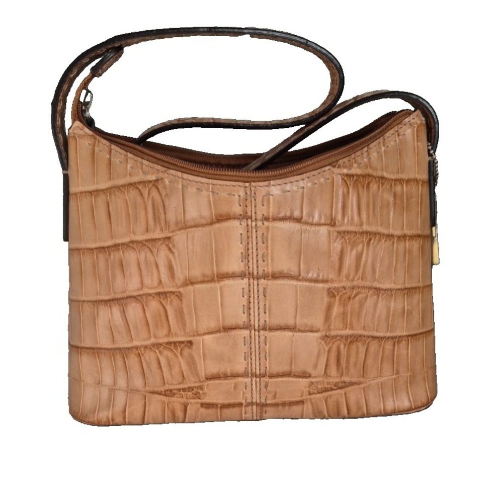 Fossil Leather Purse Womens‎ Small Brown Shoulder handbag